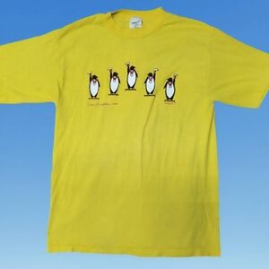 Vintage 1984 Los Angeles Olympics Tshirt DesignPoint Size Small Penguins